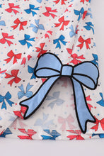 Bow applique print mom&me dress - ARIA KIDS
