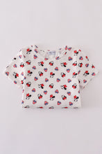 Character print bow applique mom&me dress - ARIA KIDS