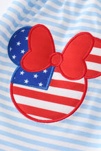 Blue&red character applique shorts set - ARIA KIDS