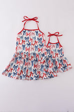 Bow print mom&me top - ARIA KIDS