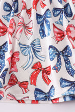 Bow print mom&me top - ARIA KIDS