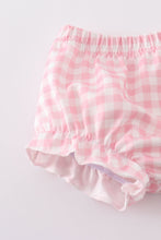 Green camper applique bloomer set - ARIA KIDS