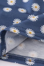 Navy daisy print dress - ARIA KIDS