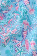 Mermaid lagoon embroidery shorts set - ARIA KIDS
