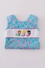Mermaid lagoon embroidery shorts set - ARIA KIDS