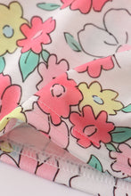 Pink floral embroidery dress - ARIA KIDS