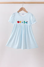 Blue School Apple French Knot Dress