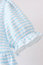 Blue School Apple French Knot Dress