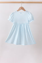 Blue School Apple French Knot Dress