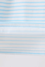 Blue School Apple French Knot Top
