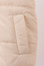 Cream mom&me puffer vest - ARIA KIDS