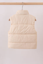 Cream mom&me puffer vest - ARIA KIDS