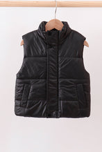 Black mom&me puffer vest - ARIA KIDS