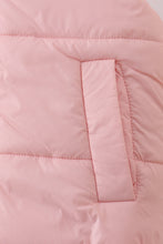 Pink mom&me puffer vest - ARIA KIDS