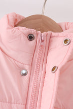 Pink mom&me puffer vest - ARIA KIDS