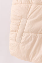 Cream mom&me puffer vest - ARIA KIDS