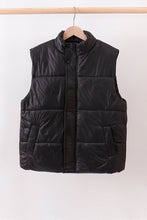 Black mom&me puffer vest - ARIA KIDS