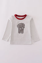 Alabama polka dot elephant french knot top - ARIA KIDS