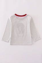 Alabama polka dot elephant french knot top - ARIA KIDS