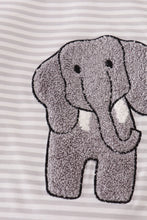 Alabama polka dot elephant french knot top - ARIA KIDS