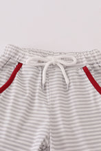 Alabama stripe elephant french knot pants set - ARIA KIDS