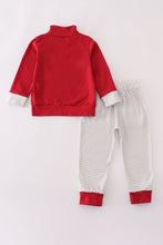 Alabama stripe elephant french knot pants set - ARIA KIDS