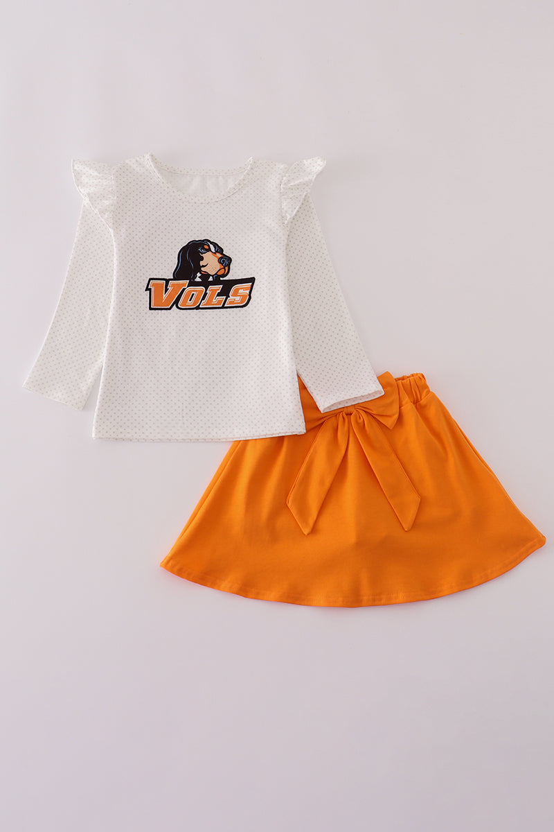 Tennessee applique bow skort set - ARIA KIDS