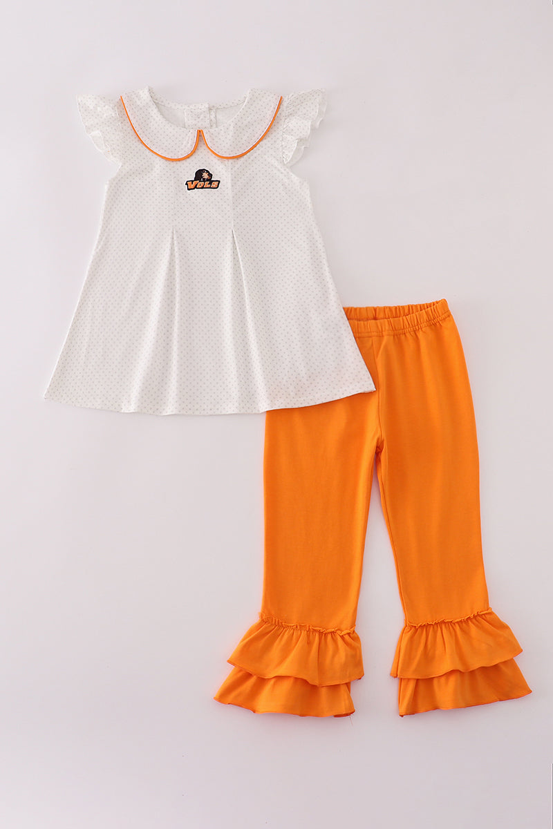 Tennessee applique ruffle pants set - ARIA KIDS
