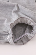 Grey Mississippi embroidery bubble - ARIA KIDS