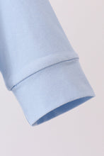 Blue big brother embroidery top - ARIA KIDS