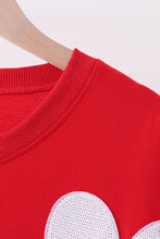 Red bow sequin mom&me top - ARIA KIDS