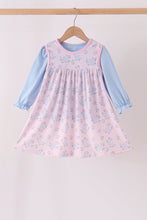 Pink floral bow 2pc set - ARIA KIDS