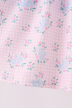 Pink floral bow 2pc set - ARIA KIDS