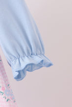 Pink floral bow 2pc set - ARIA KIDS