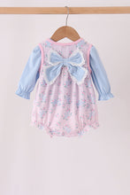 Pink floral bow 2pc bubble set - ARIA KIDS