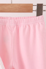 Pink floral turkey embroidery ruffle pants set - ARIA KIDS
