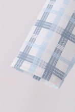 Blue plaid pocket top - ARIA KIDS
