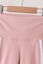 Pink Flare Double Side Stripe Active Pants