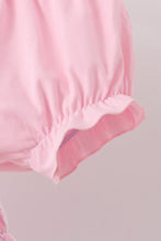 Pink Pearl Bow Floral Bloomer Set - ARIA KIDS