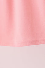 Pink pumpkin embroidery dress