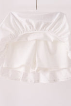 Pink pumpkin embroidery skorts set