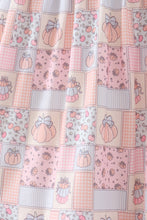 Pink pumpkin ruffle dress