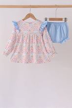 Pink pumpkin ruffle bloomer set - ARIA KIDS