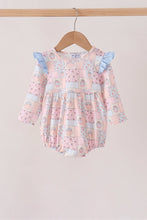 Pink pumpkin ruffle bubble