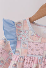 Pink pumpkin ruffle pants set - ARIA KIDS