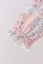 Pink pumpkin ruffle pants set - ARIA KIDS