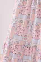 Pink pumpkin smocked mom&me dress - ARIA KIDS
