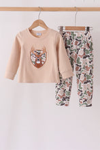 Camo Deer Applique Pants Set