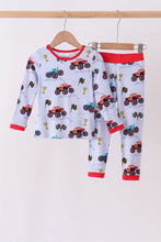 Blue Racing Car Bamboo Pajama Set - ARIA KIDS