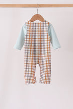 Sage Turkey Embroidery Plaid 2pc set